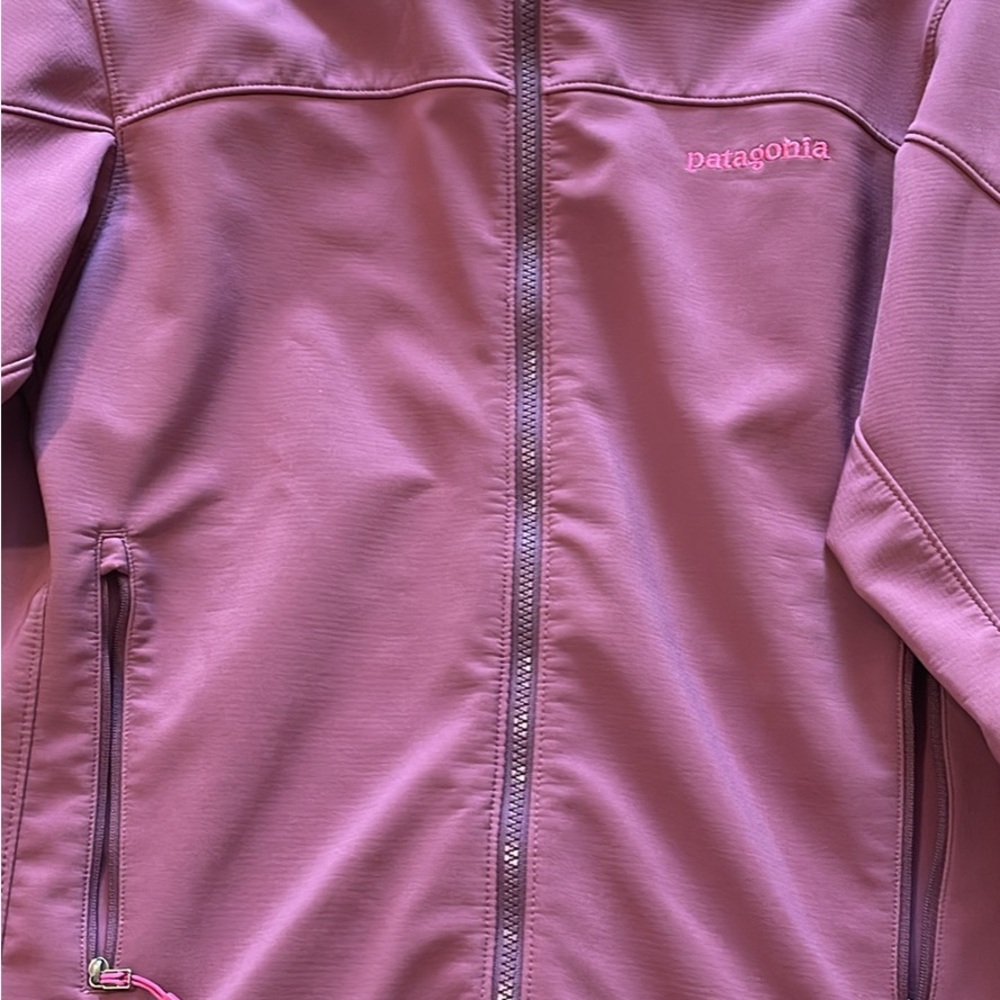 Patagonia Magenta Zip-Up Fleece